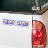 Dr. Ben Carson President 2016 VerkiezingsRepublike Bumpersticker (Op Truck)