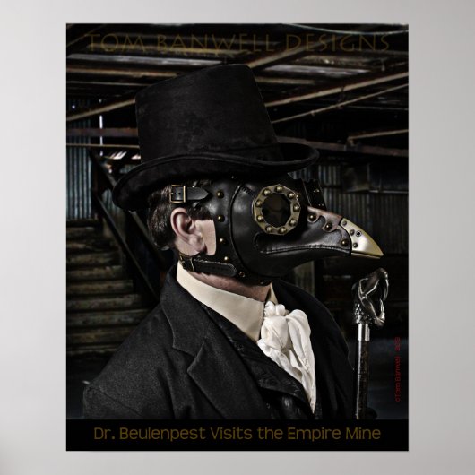 Dr. Beulenpest Visits the Empire Mine Poster (Voorkant)