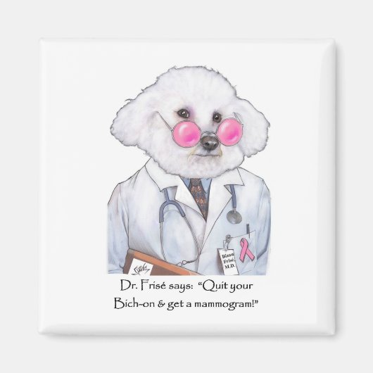 Dr. Bizou Frise Magnet (Voorkant)