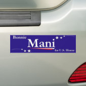 Dr. Bonnie Mani Bumpersticker (Op auto)