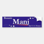 Dr. Bonnie Mani Bumpersticker (Voorkant)