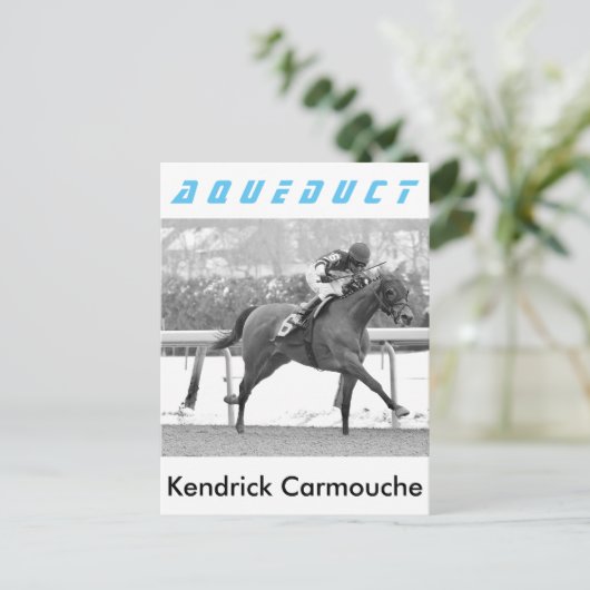 Dr. Burt & Kendrick Carmouche Briefkaart (Staand voorkant)