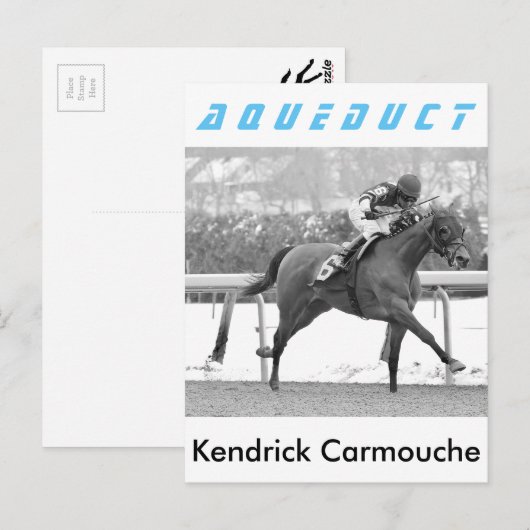 Dr. Burt & Kendrick Carmouche Briefkaart (Voorkant / Achterkant)