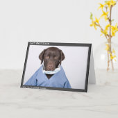 Dr. Buzz's GET WELL SOON Wenskaart Kaart (Gele Bloem)