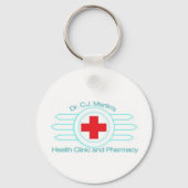 Dr. C.J. Martin's Logo Sleutelhanger (Voorkant)