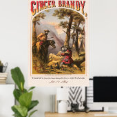 Dr. C.V. Girard's GINGER BRANDY 1860 Poster (Thuiskantoor)