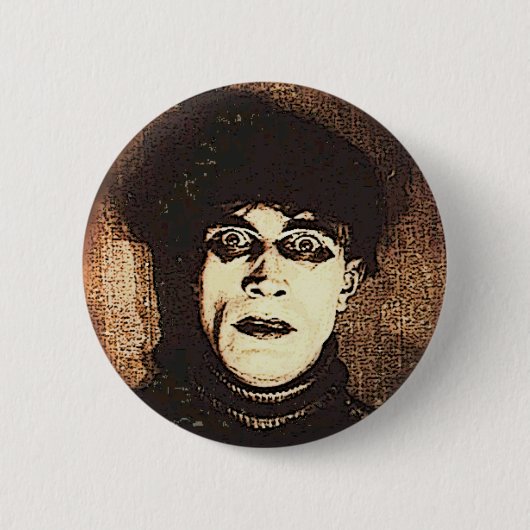 Dr. Caligari Ronde Button 5,7 Cm (Voorkant)