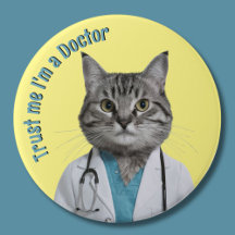 Dr. Cat, vertrouw me, ik ben dokter, dierenarts
