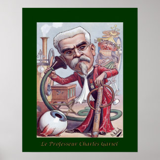 Dr. Charles Gariel ~ Ophthalmoloog/Audiologen~ Poster