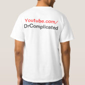 Dr. Complicated original t-shirt (Achterkant)