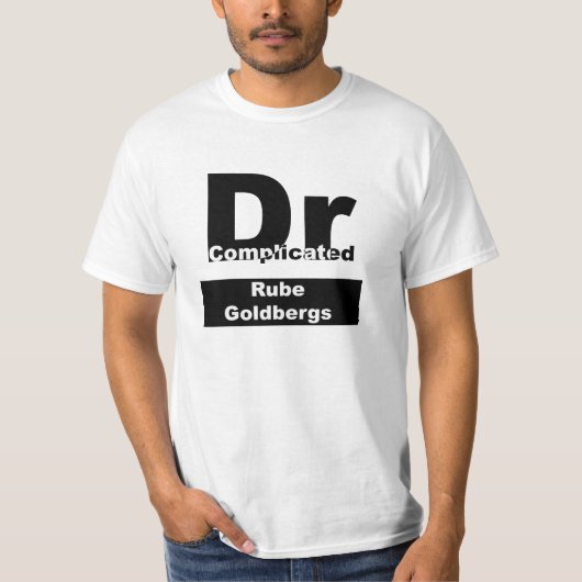 Dr. Complicated original t-shirt (Voorkant)