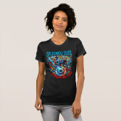 DR Congo 2026 Luipaard Voetbal Trots T-Shirt (Voorkant volledig)