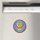 DR Congo Erfgoed Embleem Magneet (Insitu (Vaatwasser))