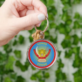 DR Congo Erfgoed Embleem Sleutelhanger (Hand)