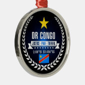 DR Congo Metalen Ornament (Rechts)
