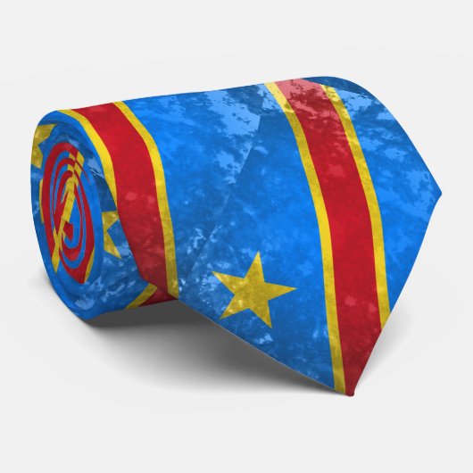 DR Congo Stropdas (Opgerold)