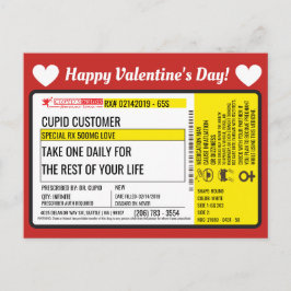 Dr Cupid's Valentijn Love Prescription Briefkaart