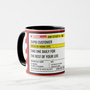 Dr Cupid's Valentijn Love Prescription Mok