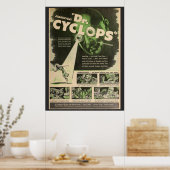 Dr. Cyclops Movie Poster (Keuken)
