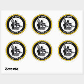 Dr. Danger Robot Sticker (Vel)