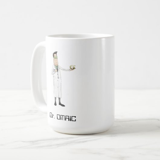 DR DMAIC Tall Coffee-Mok Koffiemok (Voorkant links)