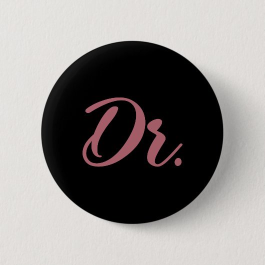 Dr. Dokter Afstuderen Medische Studenten Vrouwen N Ronde Button 5,7 Cm (Voorkant)