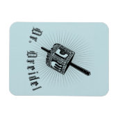 DR DREIDEL MAGNEET (Horizontaal)