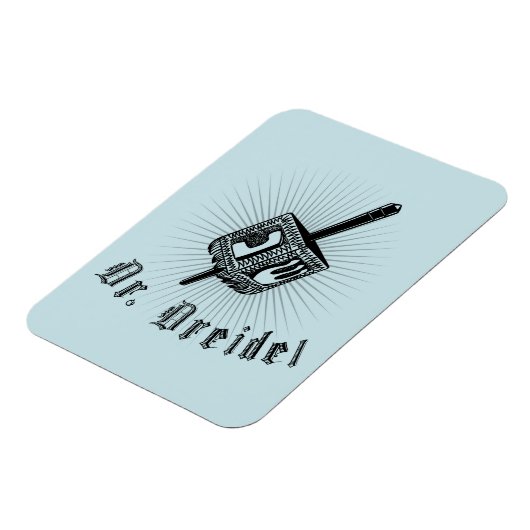 DR DREIDEL MAGNEET (Linkerzijde)