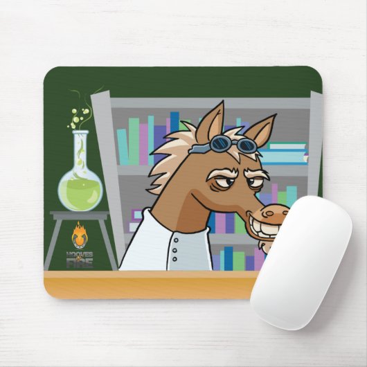 Dr. Einstalllion's Mousepad Muismat (Met muis)