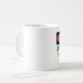 Dr. Electro op het werk Koffiemok (Voorkant links)