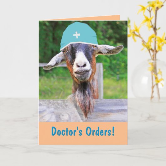 Dr. Eli De geit komt goed Kaart (Gele Bloem)