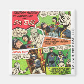  Dr. Evil Square Magnet (Voorkant)