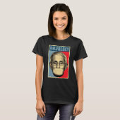 Dr Falsey Doctor Fauci met gezichtsmasker T-shirt (Voorkant volledig)