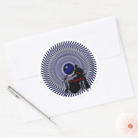Dr.Fameus zes 3in stickers (Envelop)