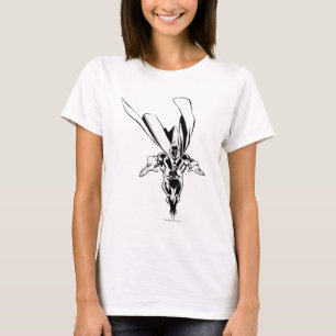 dr. Fate Flying Outline T-shirt