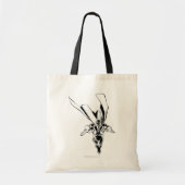 dr. Fate Flying Outline Tote Bag (Voorkant)