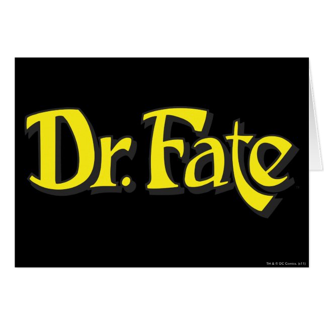 Dr. Fate Logo (Voorkant Horizontaal)