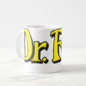 Dr. Fate Logo Koffiemok (Voorkant links)