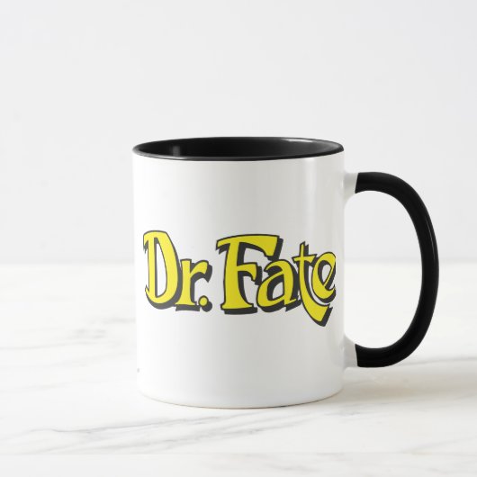 Dr. Fate Logo Mok (Rechts)