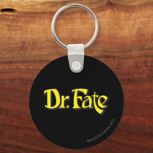 Dr. Fate Logo Sleutelhanger (Voorkant)
