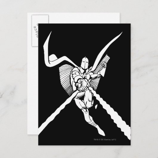 Dr Fate Magic Outline Briefkaart (Voorkant / Achterkant)