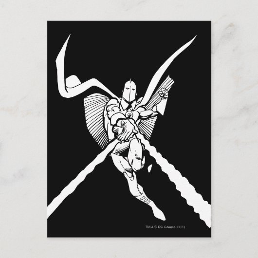 Dr Fate Magic Outline Briefkaart (Voorkant)