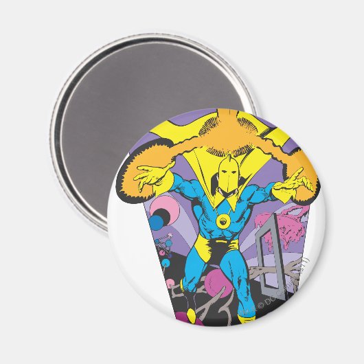 Dr. Fate Manipulates Magic Magneet (Voorkant / Achterkant)