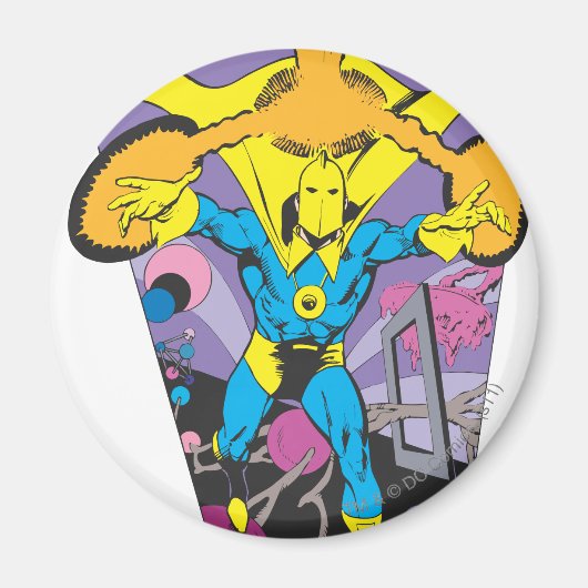 Dr. Fate Manipulates Magic Magneet (Voorkant)