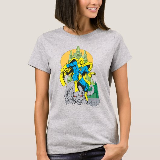 Dr. Fate & Onzichtbare Tower T-shirt (Voorkant)