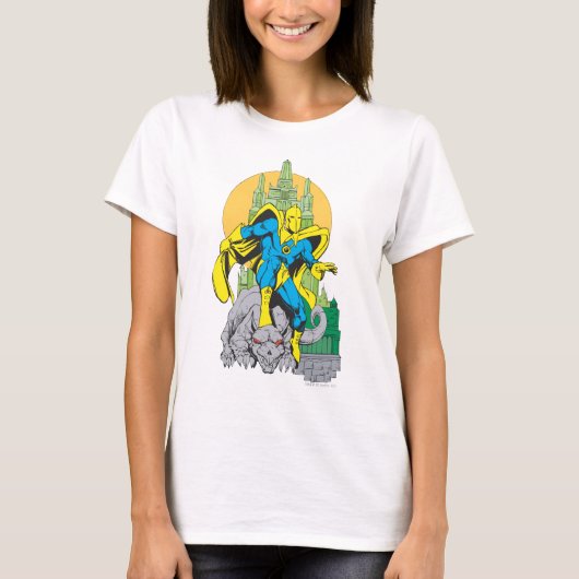 Dr. Fate & Onzichtbare Tower T-shirt (Voorkant)