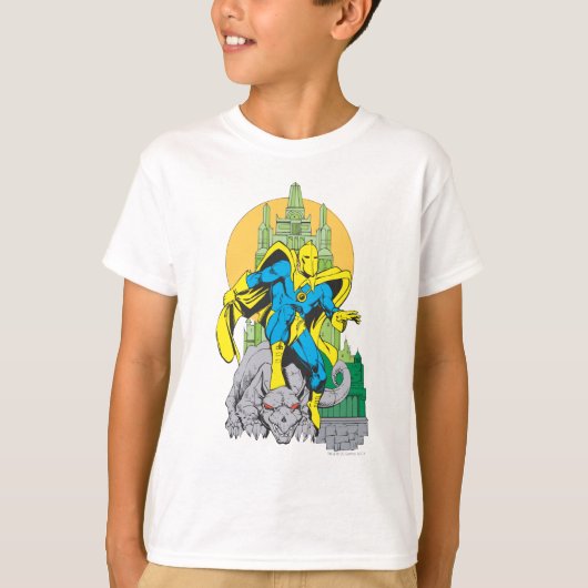 Dr. Fate & Onzichtbare Tower T-shirt (Voorkant)