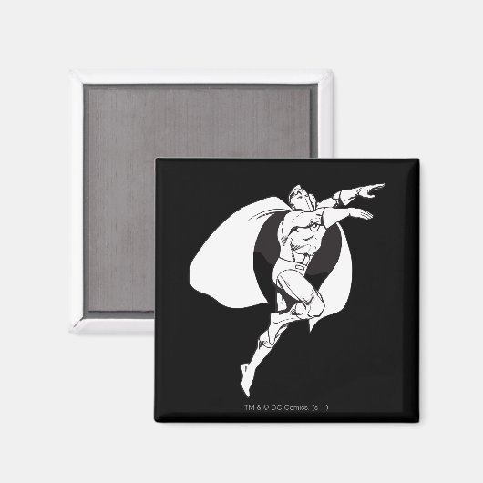 Dr. Fate Soaring Outline Magneet (Voorkant / Achterkant)