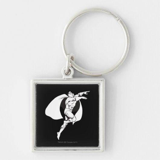 Dr. Fate Soaring Outline Sleutelhanger (Voorkant)