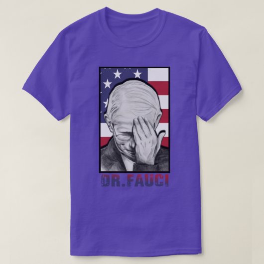 Dr. Fauci 7 T-shirt (Design voorkant)